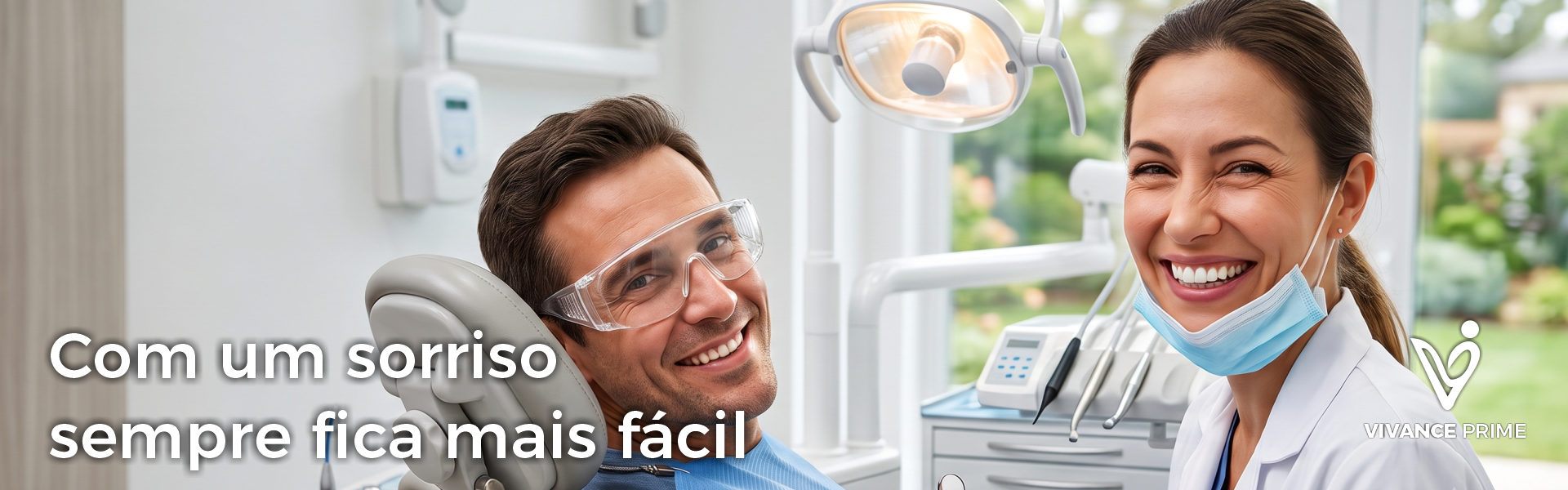 Com um sorriso sempre fica mais fácil — Vivance Prime